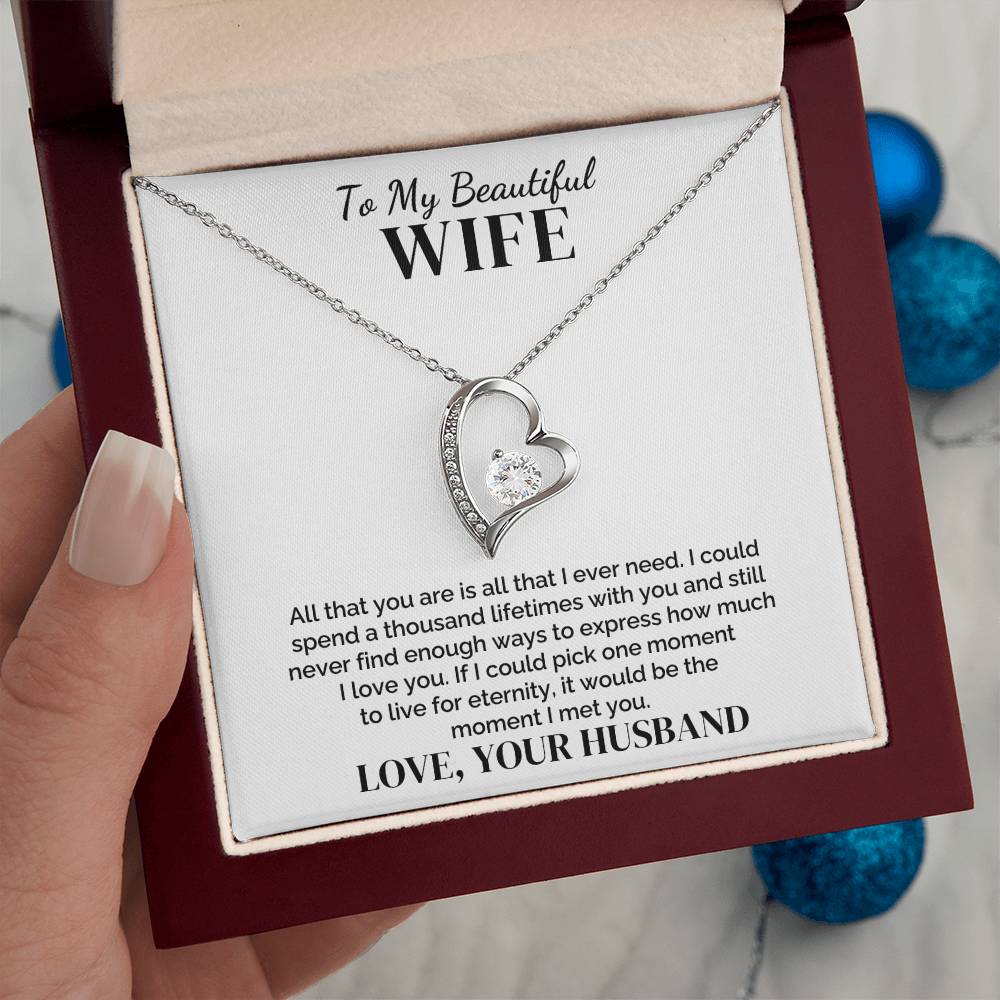 To My Wife – From the Moment I Met You – Necklace