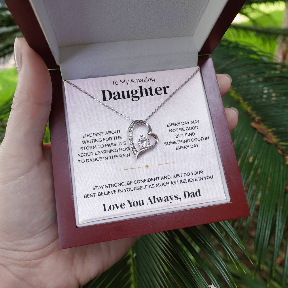 To My Daughter - Dance In The Rain - Necklace