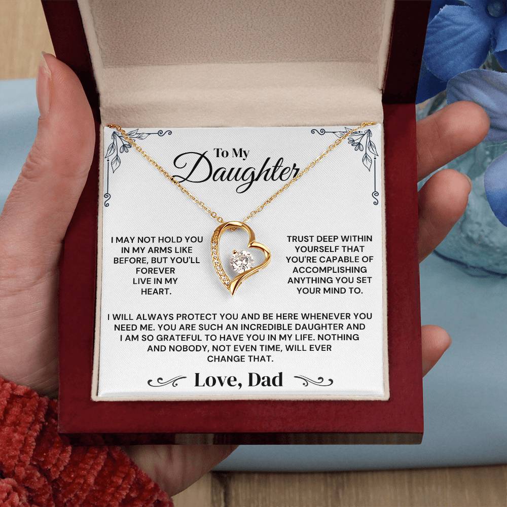 To My Daughter - Lift Your Head High - Necklace