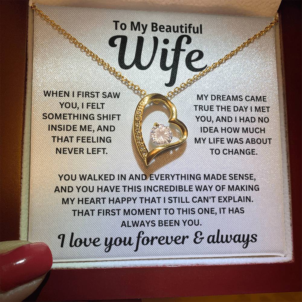 To My Wife - That Feeling Never Left - Necklace