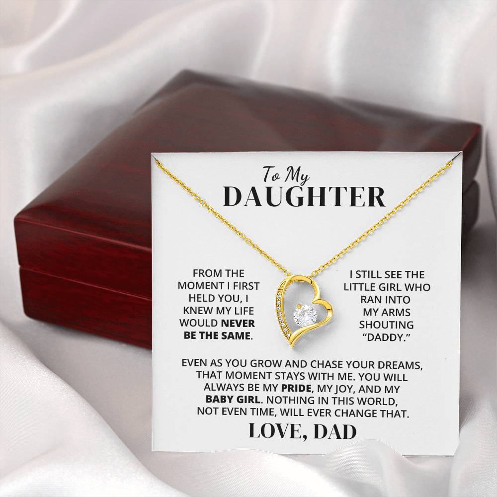 To My Daughter – My Pride and My Joy – Necklace
