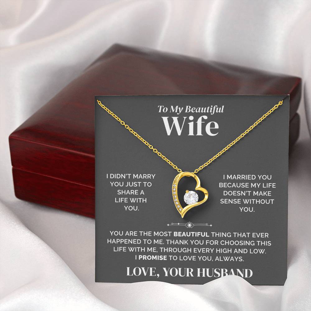 To My Wife – I Choose You – Necklace