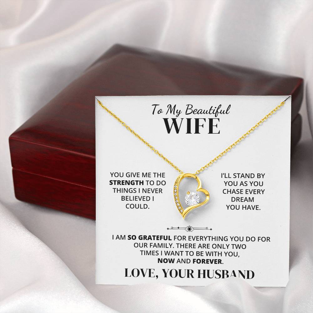 To My Wife – By Your Side – Necklace