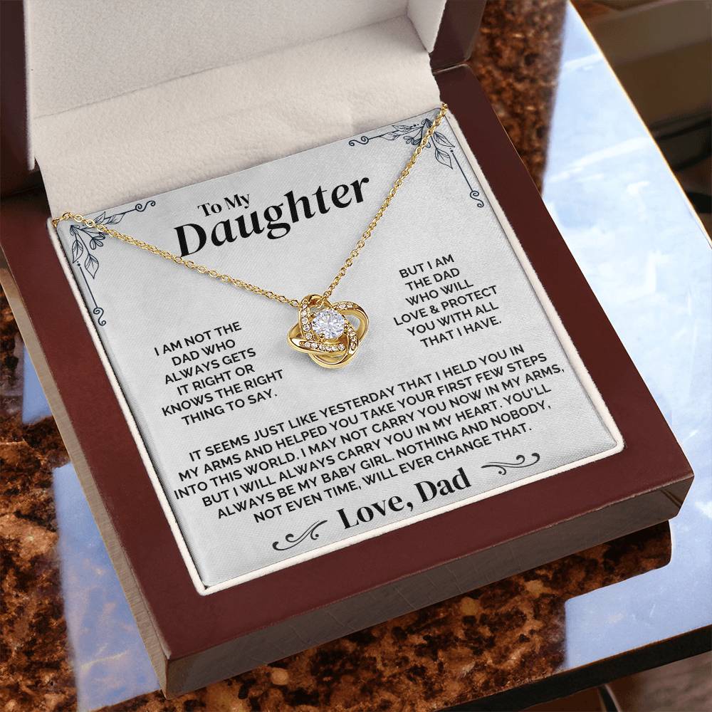To My Daughter - Nostalgic Dad - Necklace