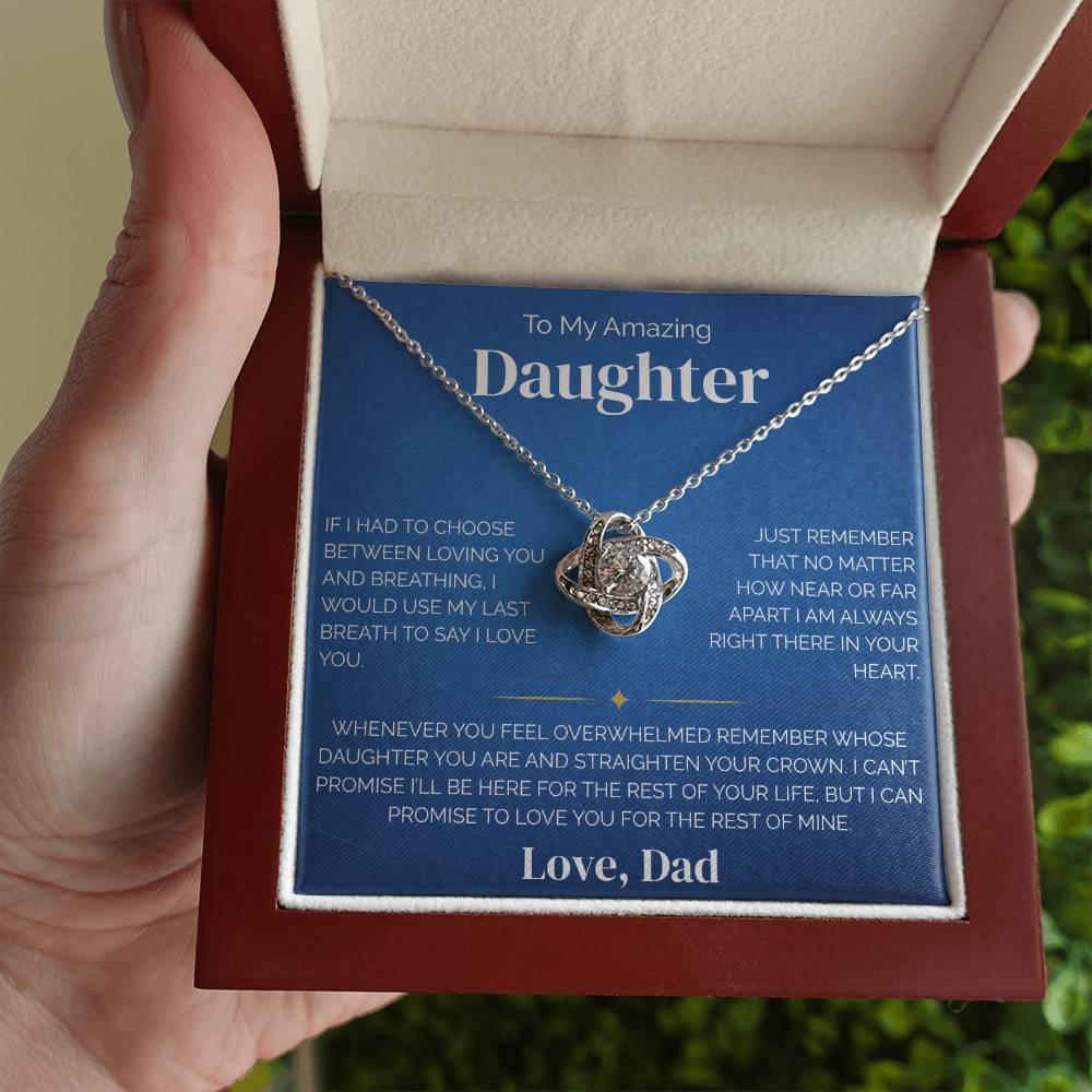 To My Daughter - In Your Heart - Necklace
