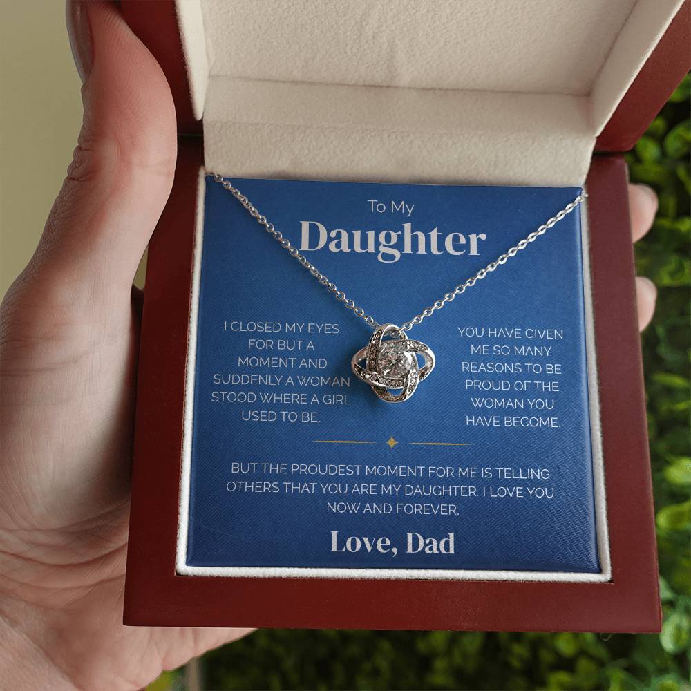 To My Daughter - My Proudest Moment - Necklace