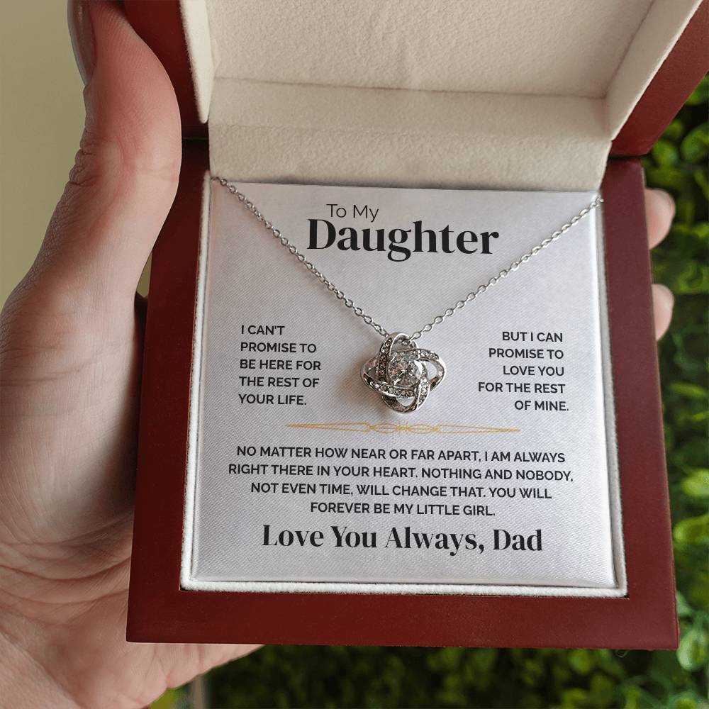 To My Daughter - Promise - Necklace