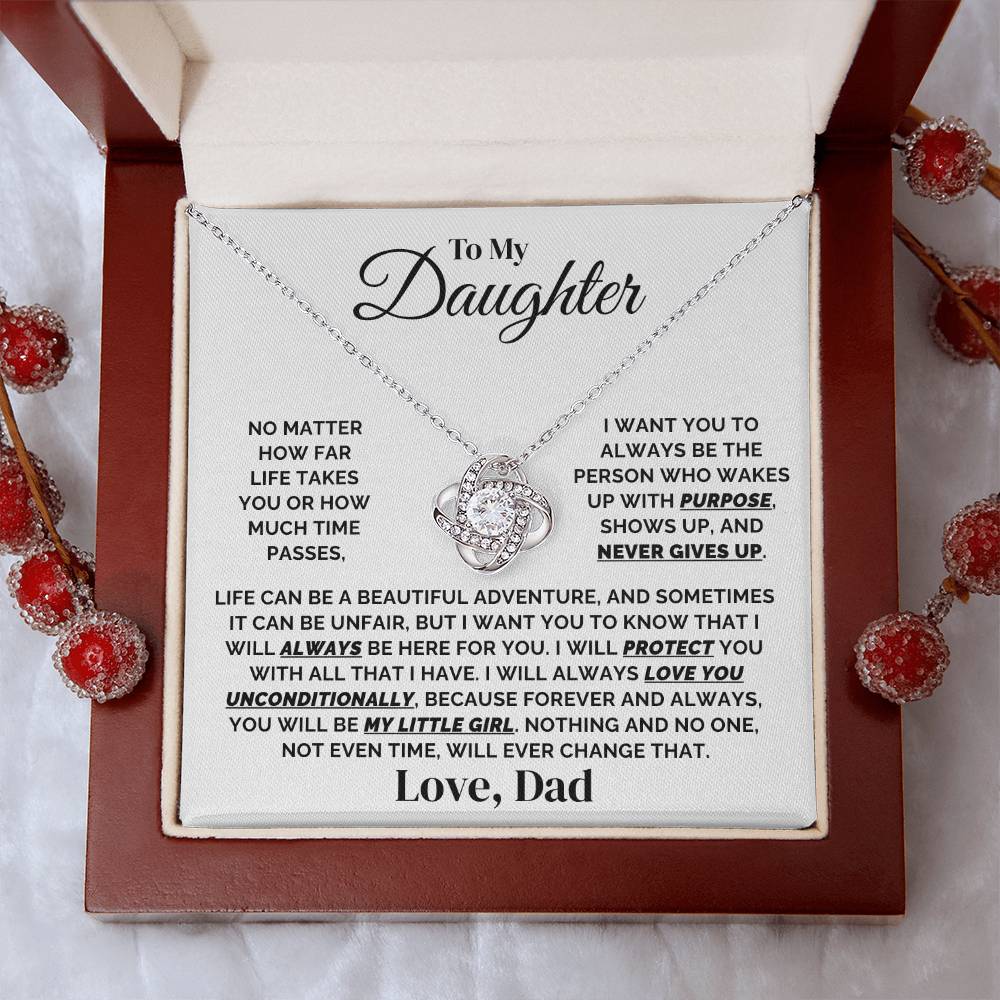 To My Daughter – Always by Your Side – Necklace