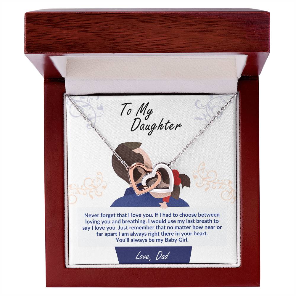 To My Daughter - Always My Baby Girl - Necklace