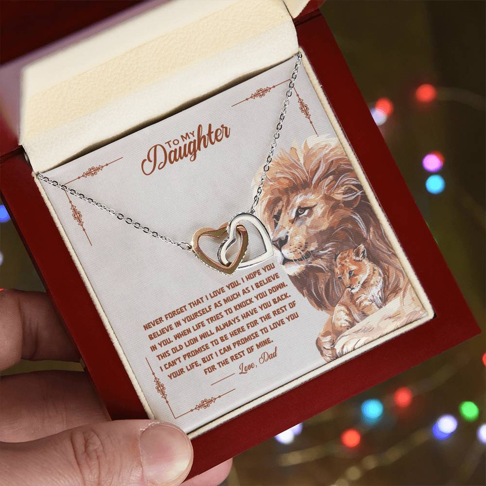 To My Daughter - Always Have Your Back - Necklace