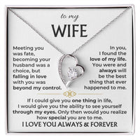 To My Wife - Meeting You Was Fate - Necklace