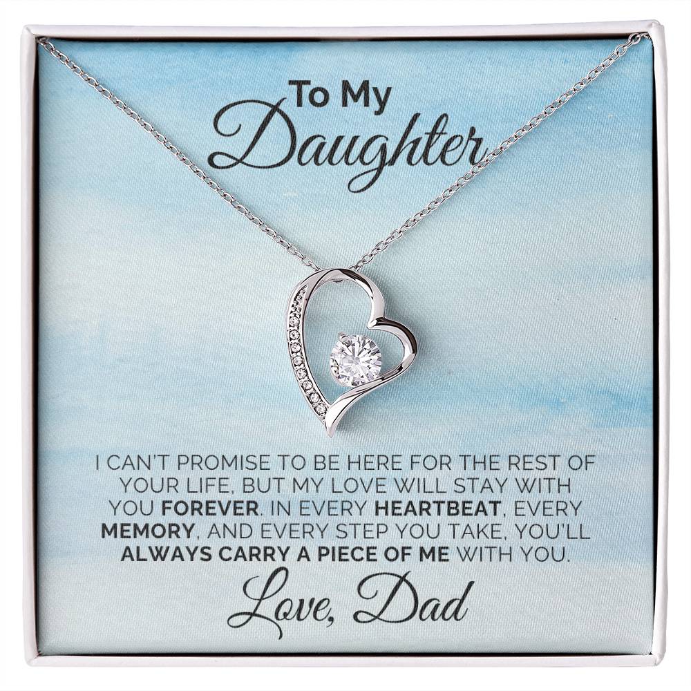 To My Daughter - Forever Love - Necklace