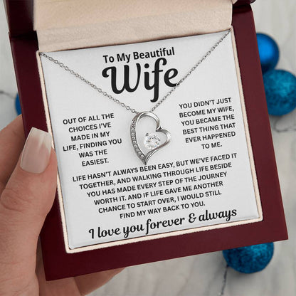 To My Wife – Written Before We Met – Necklace