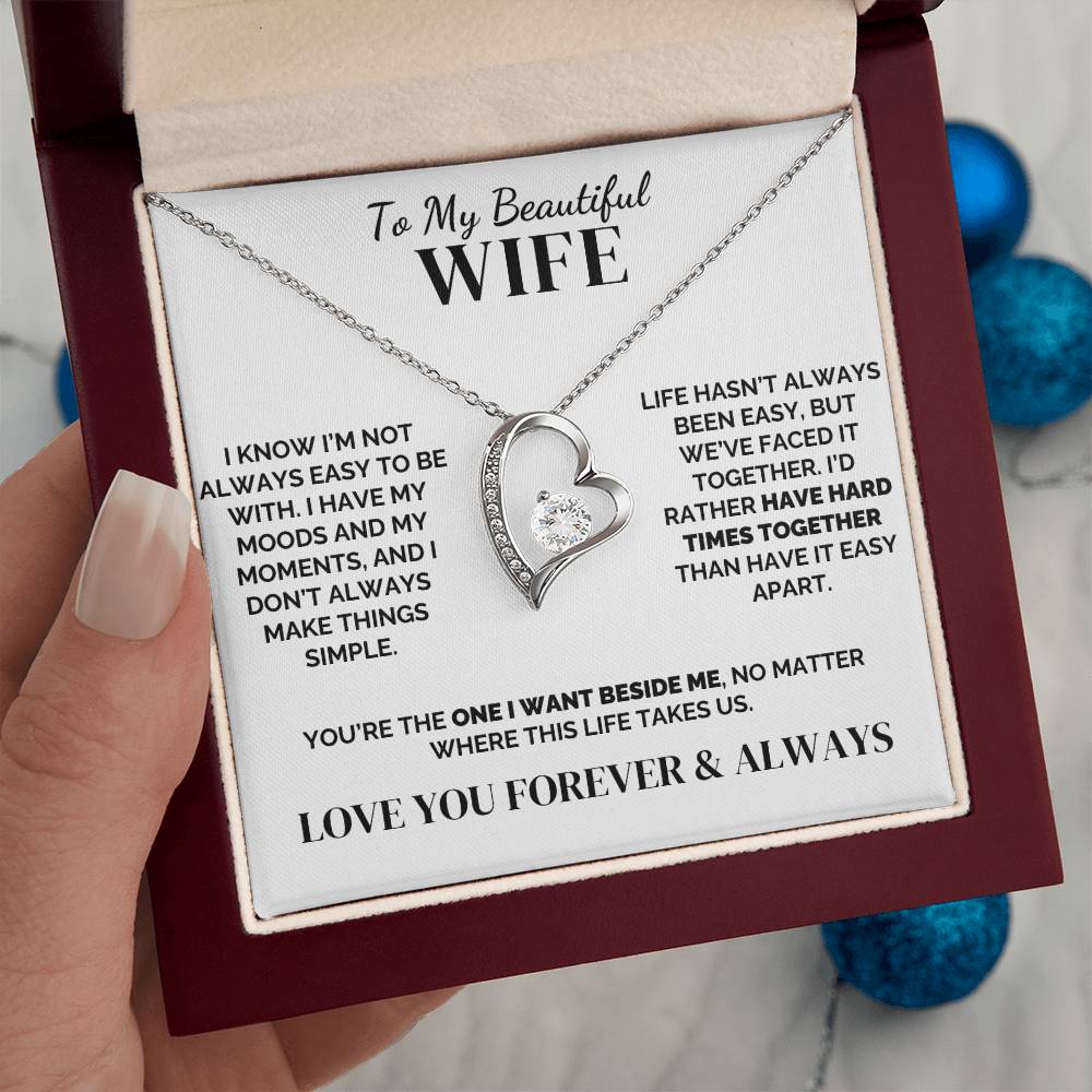 To My Wife – Facing It Together – Necklace