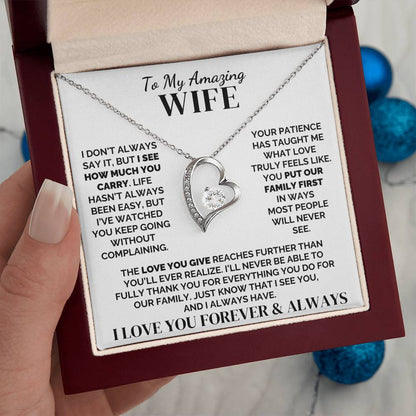 To My Wife – I See You – Necklace