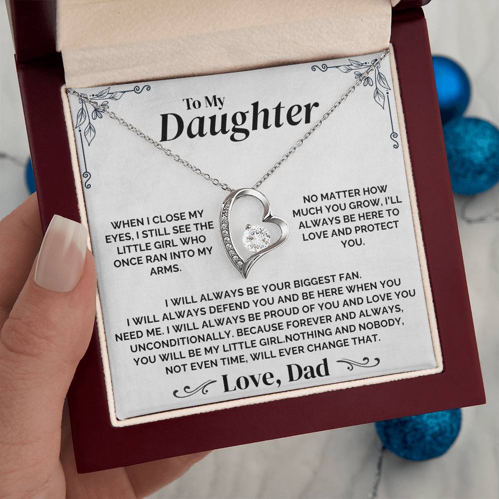 To My Daughter - Nostalgic Dad - Necklace