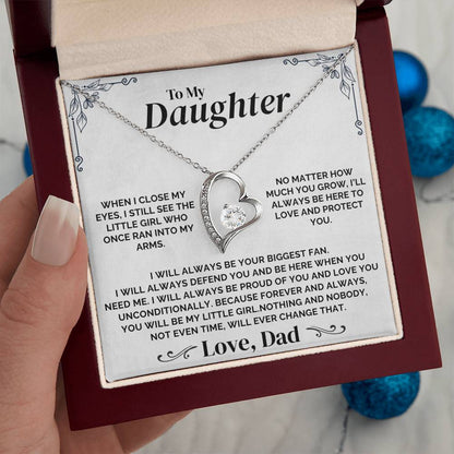 To My Daughter - Nostalgic Dad - Necklace
