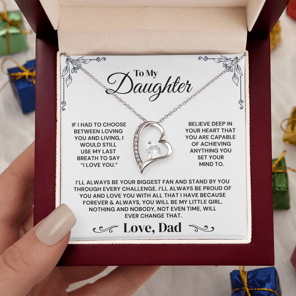 To My Daughter - My Greatest Gift - Necklace