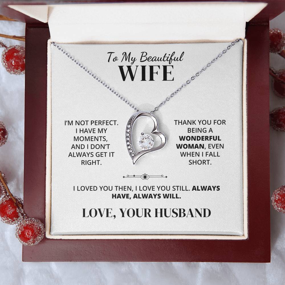 To My Wife – Always Have, Always Will – Necklace