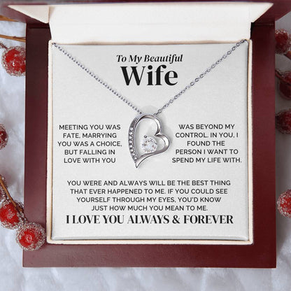 To My Wife – My Life, My Choice – Necklace