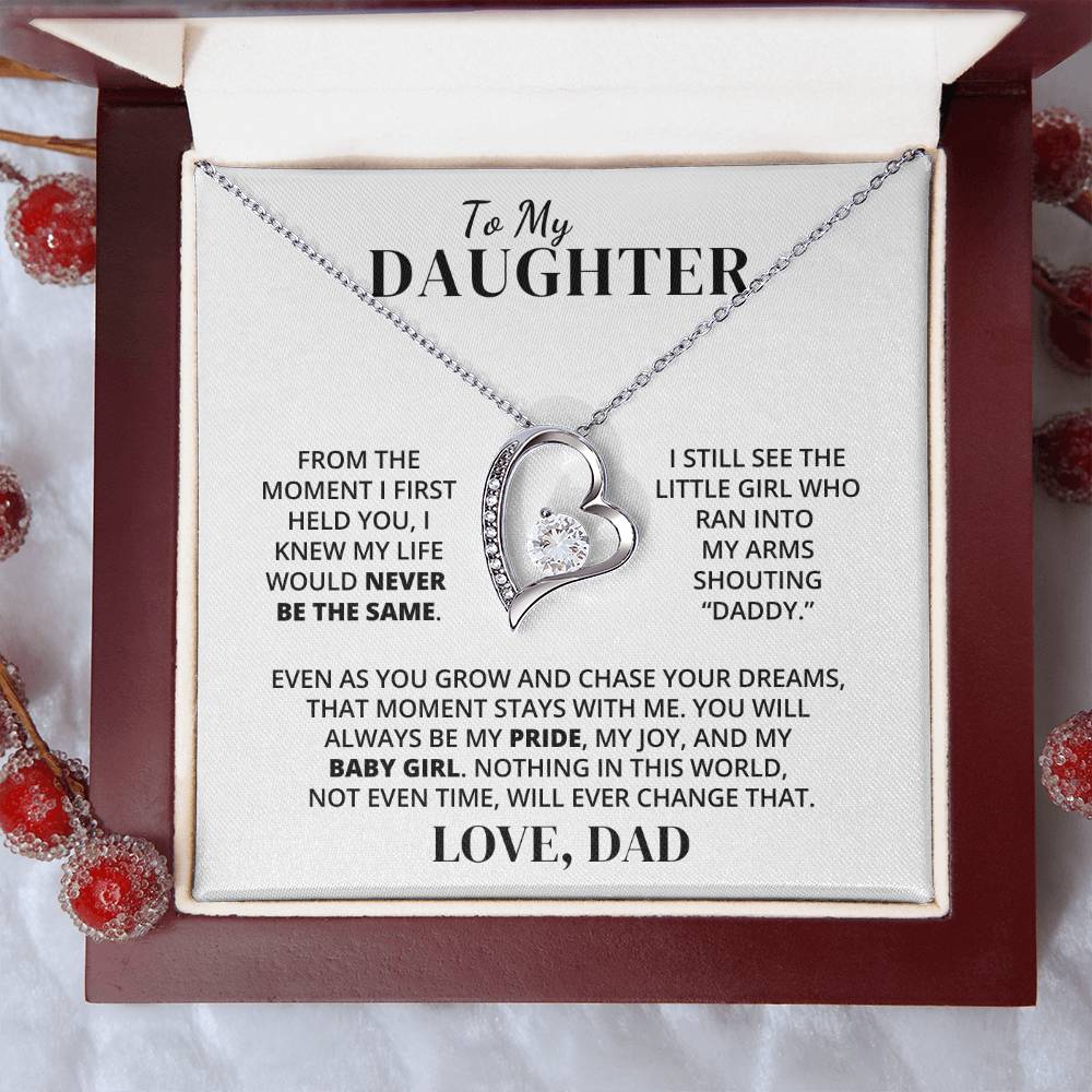 To My Daughter – My Pride and My Joy – Necklace