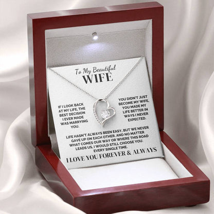 To My Wife – We Never Gave Up – Necklace