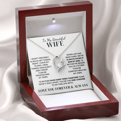 To My Wife – The One I Choose – Necklace