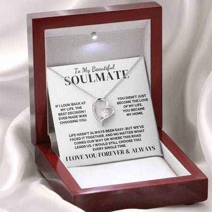 To My Soulmate – The Best Decision of My Life – Necklace