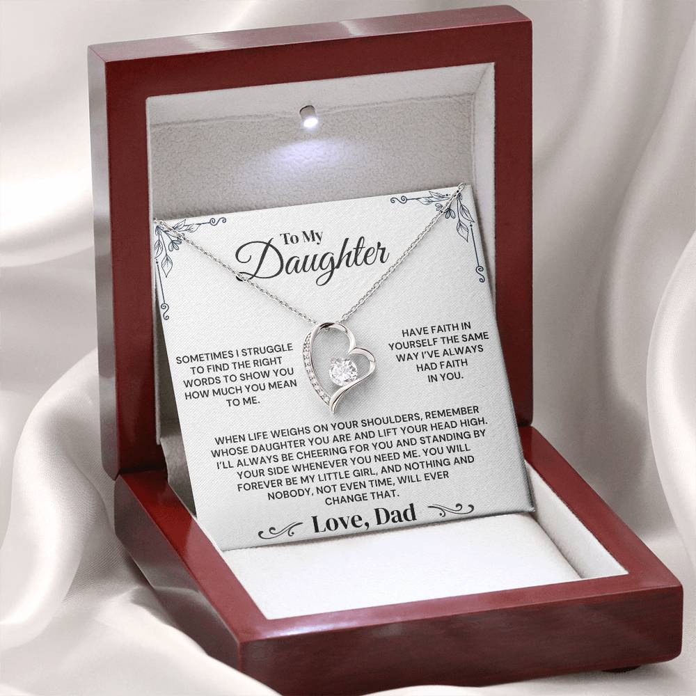 To My Daughter - My Heart’s Promise - Necklace