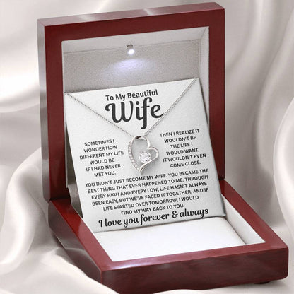 To My Wife – I’d Find You In Every Lifetime – Necklace