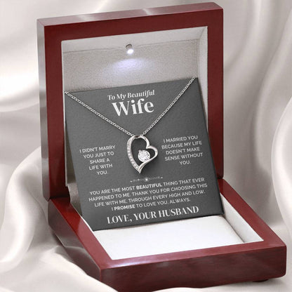 To My Wife – I Choose You – Necklace