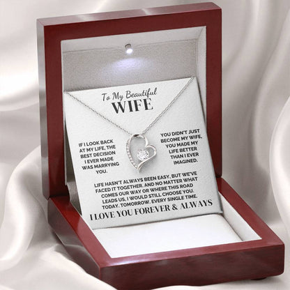 To My Wife – Today, Tomorrow, Always – Necklace