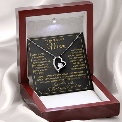 To My Mom - Always Be Your Little Boy - Necklace