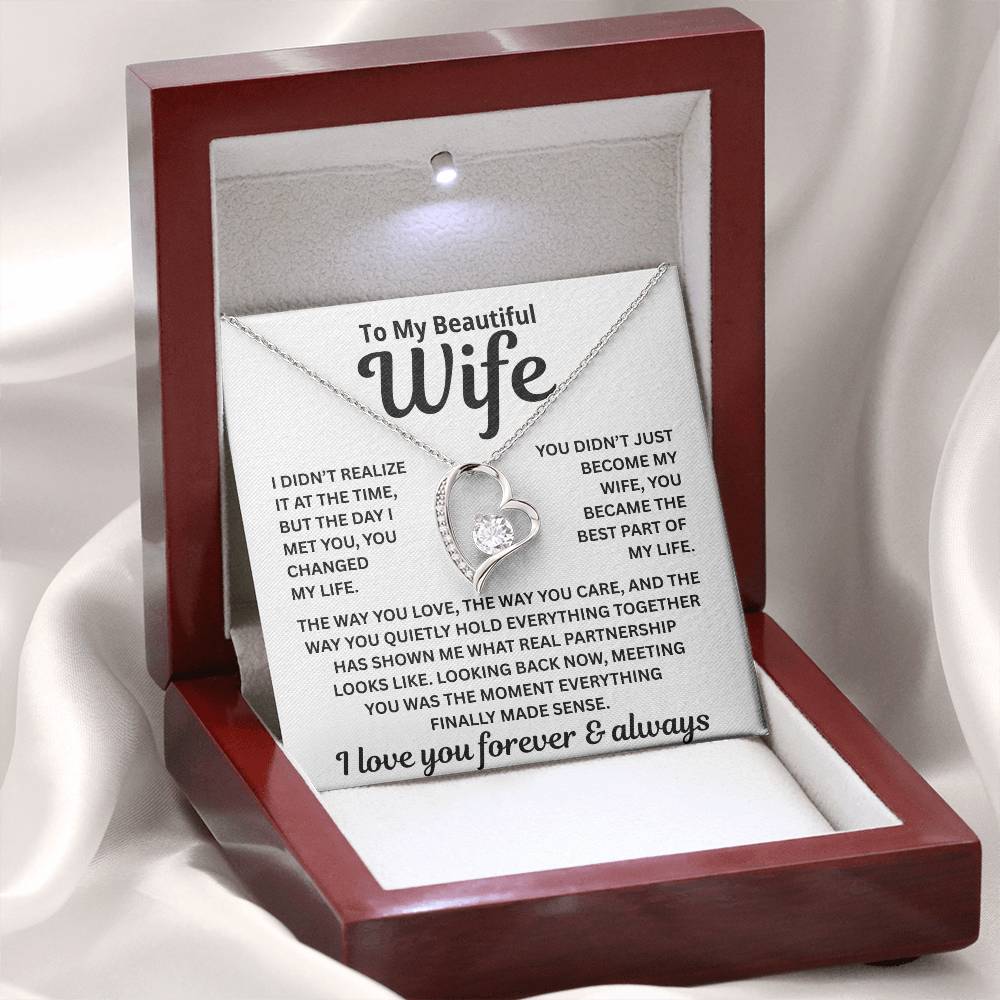 To My Wife – The Moment My Life Began – Necklace