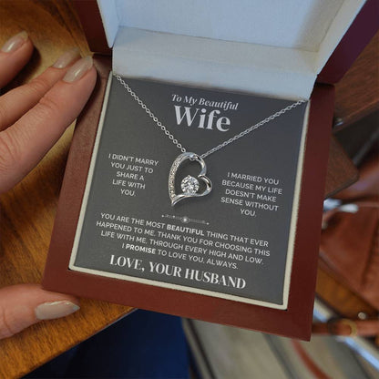 To My Wife – I Choose You – Necklace
