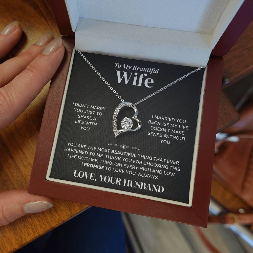 To My Wife – I Choose You – Necklace