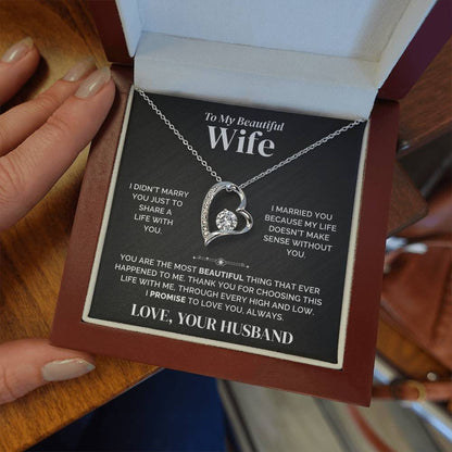 To My Wife – I Choose You – Necklace