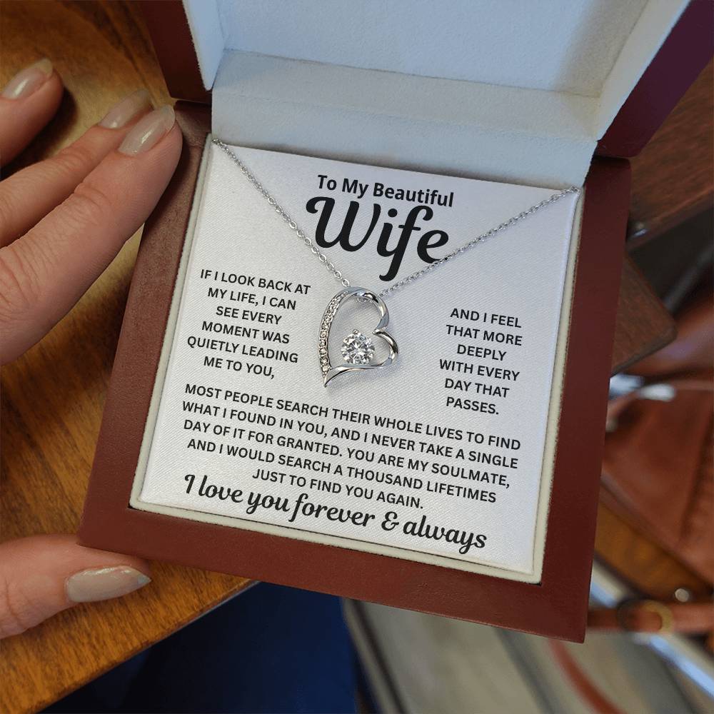To My Wife - A Thousand Lifetimes - Necklace