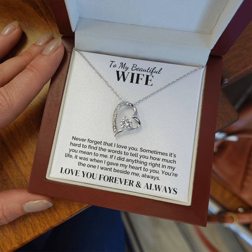 To My Wife – The Choice I’ll Always Make – Necklace