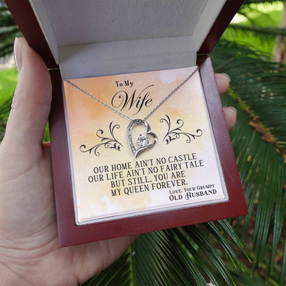 To My Wife - My Queen Forever - Necklace