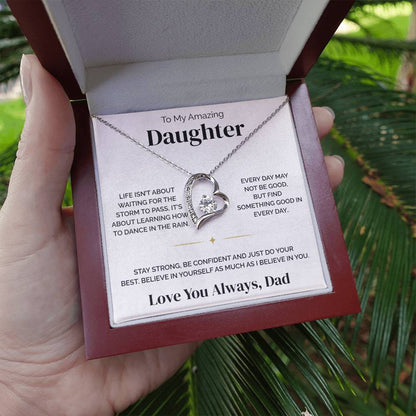 To My Daughter - Dance In The Rain - Necklace