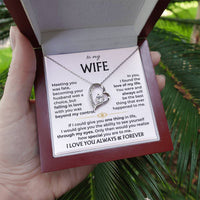 To My Wife - Meeting You Was Fate - Necklace