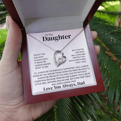To My Daughter - Forever & Always - Necklace