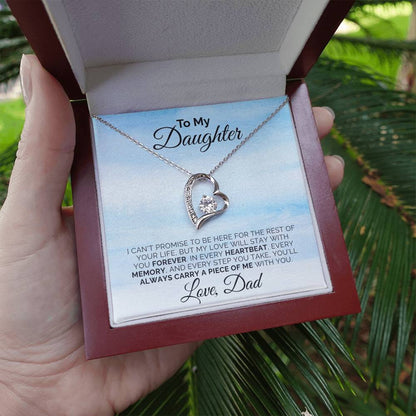 To My Daughter - Forever Love - Necklace