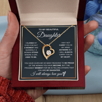To My Daughter - My Proudest Moment - Necklace