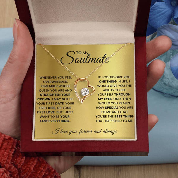 To My Soulmate - Straighten Your Crown - Necklace