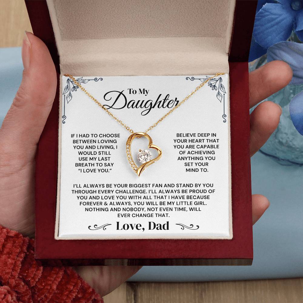 To My Daughter - My Greatest Gift - Necklace