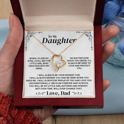 To My Daughter - Nostalgic Dad - Necklace
