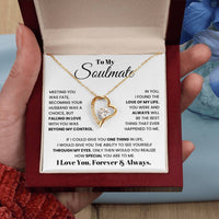 To My Soulmate - See Yourself Through My Eyes - Necklace