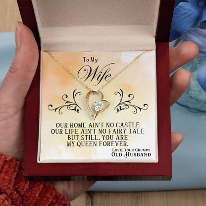 To My Wife - My Queen Forever - Necklace